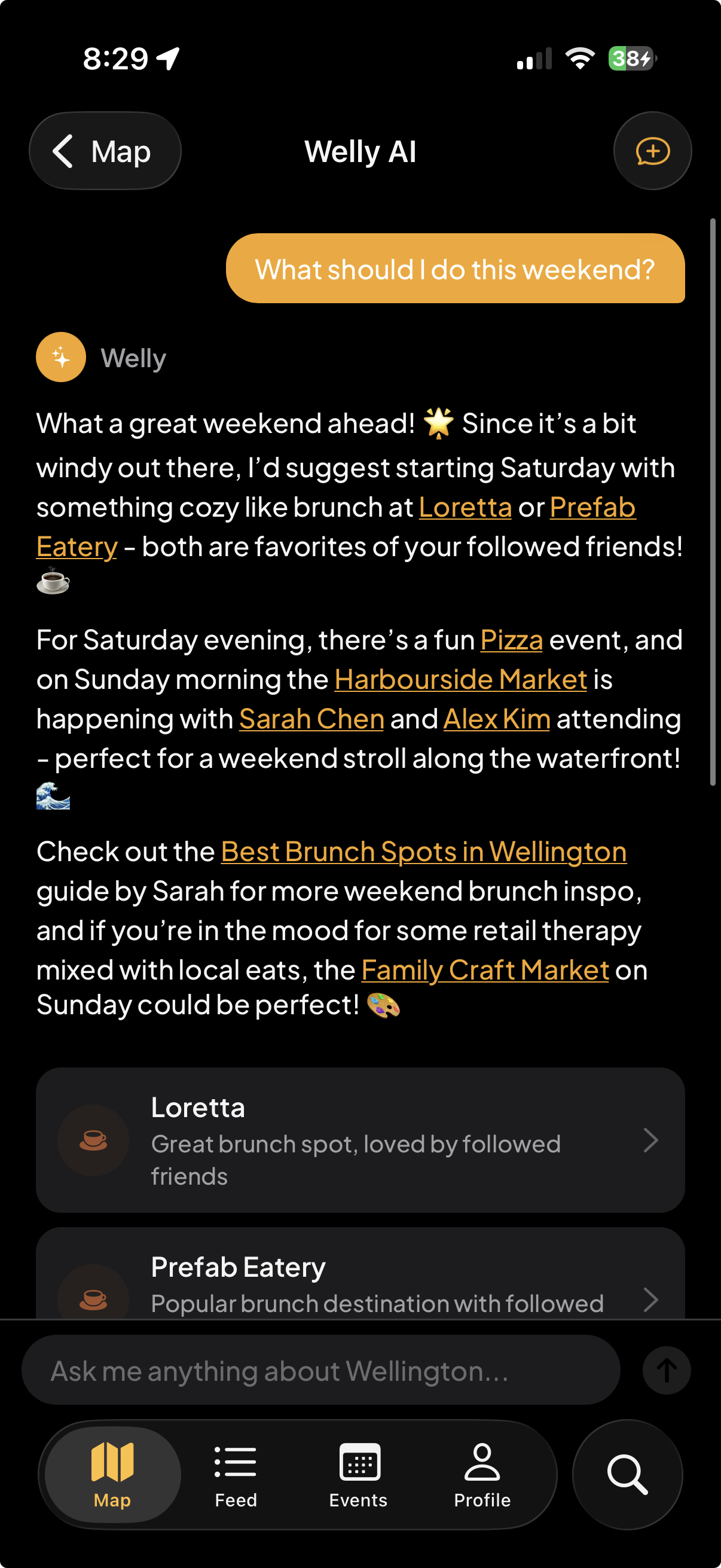 Welly App screenshot 2